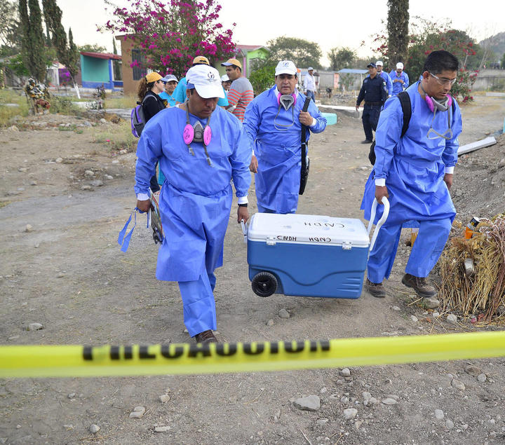 Hallan mil 75 fosas en nueve años