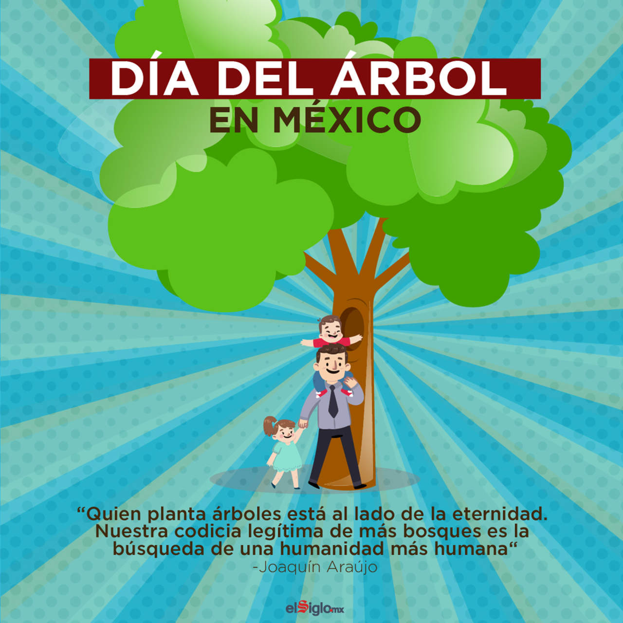 Hoy se celebra el Día del Árbol en México