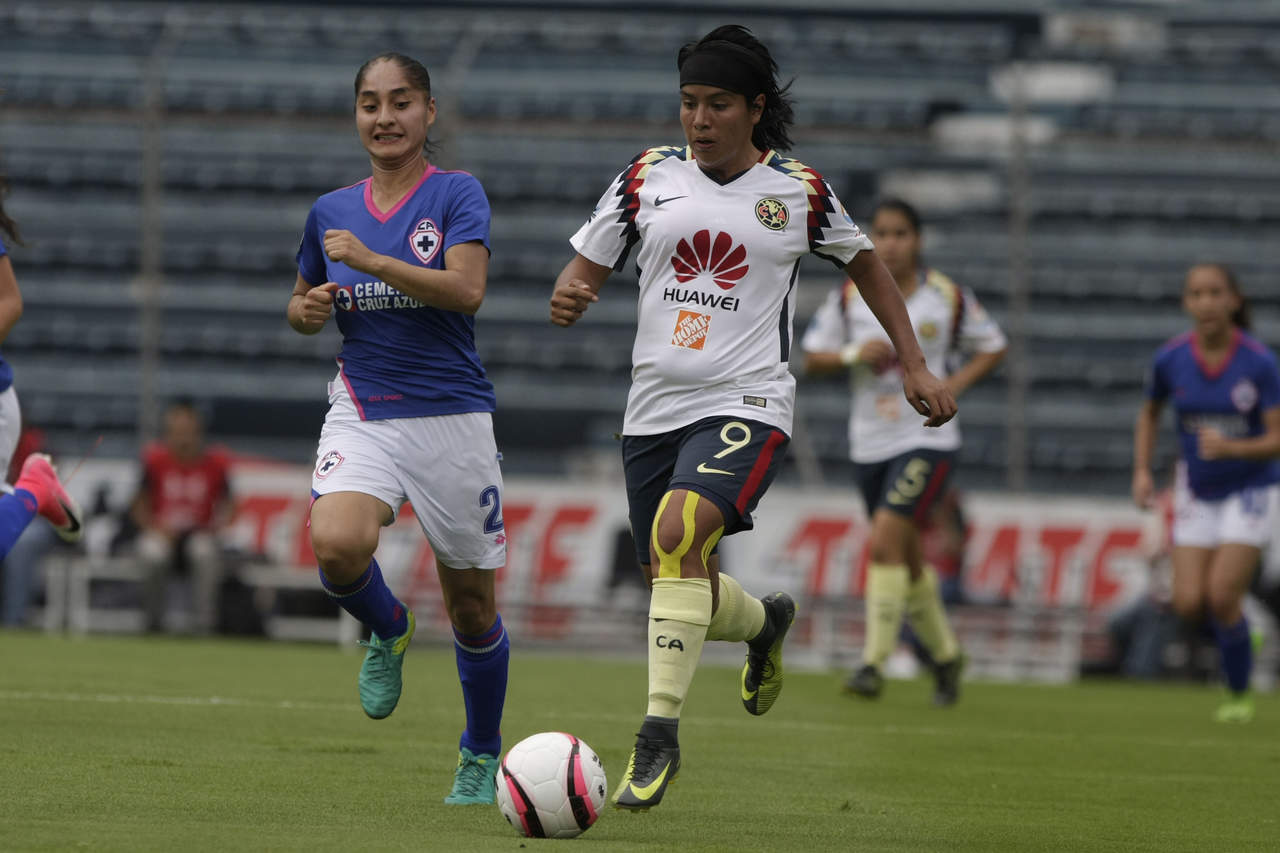 América golea el Cruz Azul en la Liga MX femenil