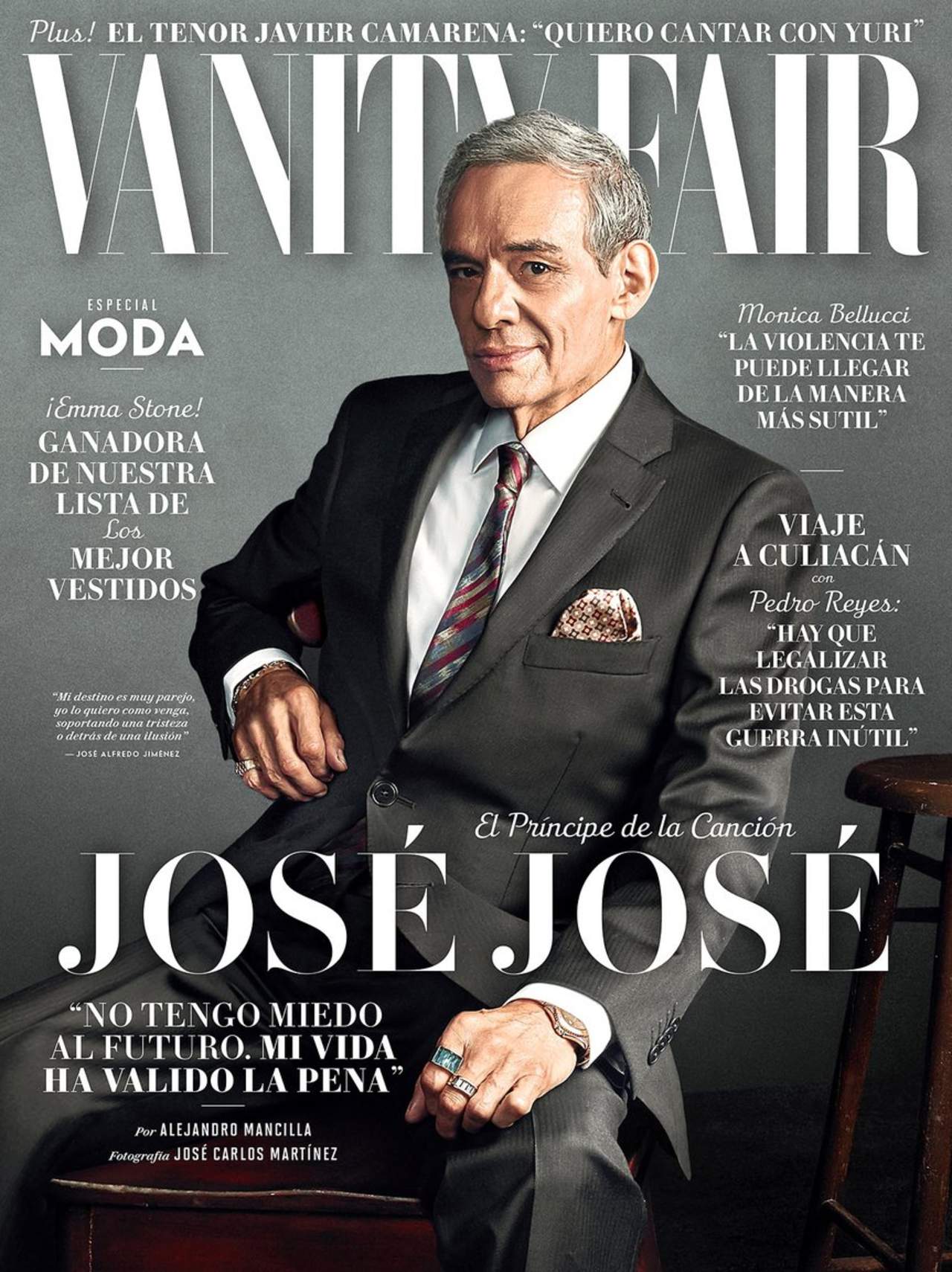 José José aparece en la portada de revista