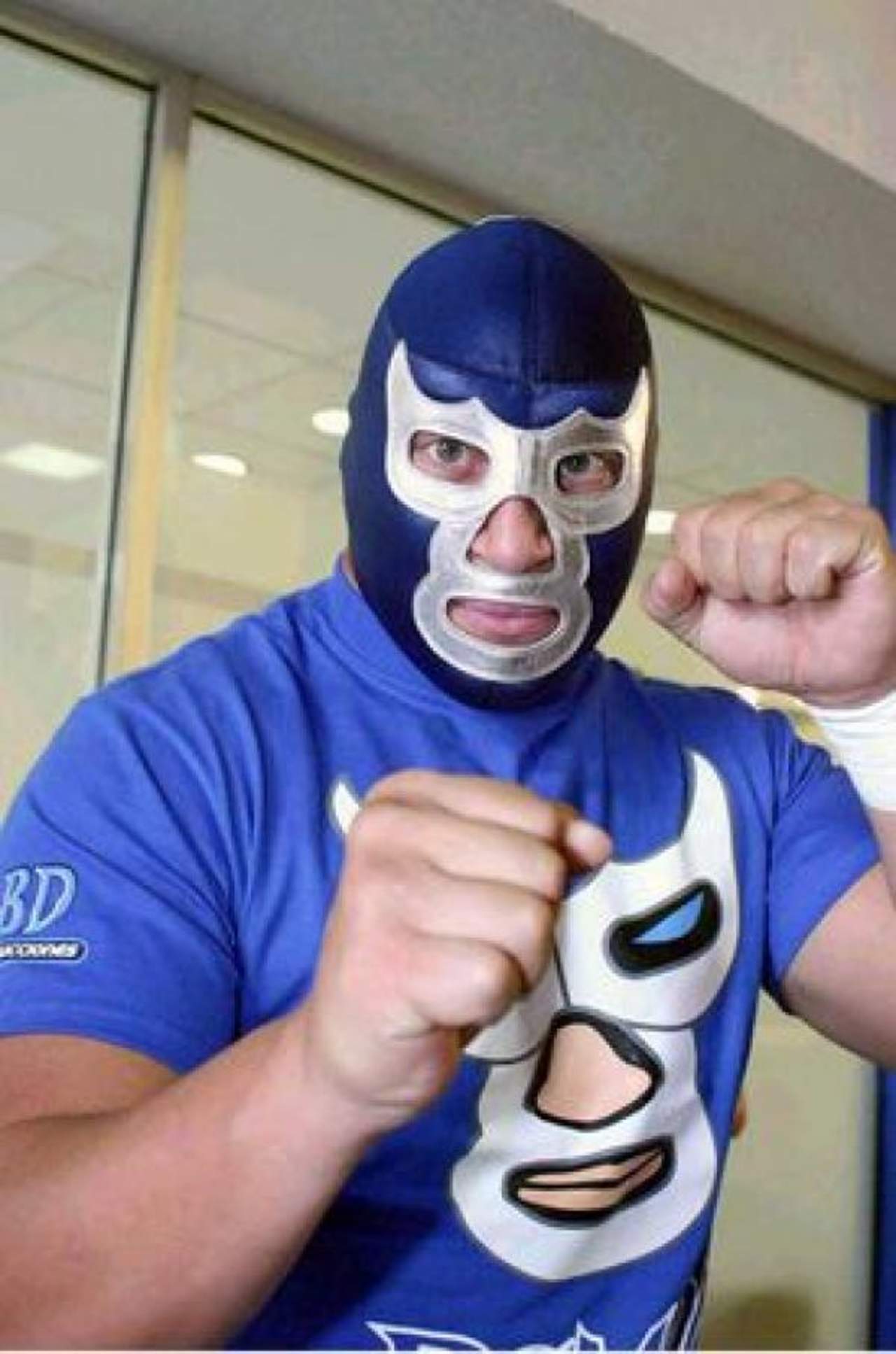 A Blue Demon Jr. le gustaría contar historia de su padre