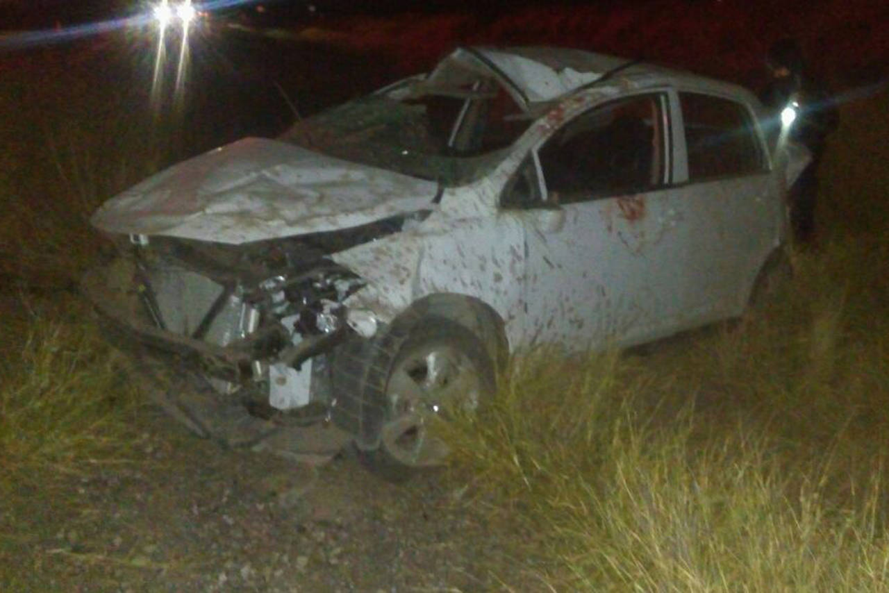 Graves Dos Personas Por Volcadura En Carretera A Jiménez