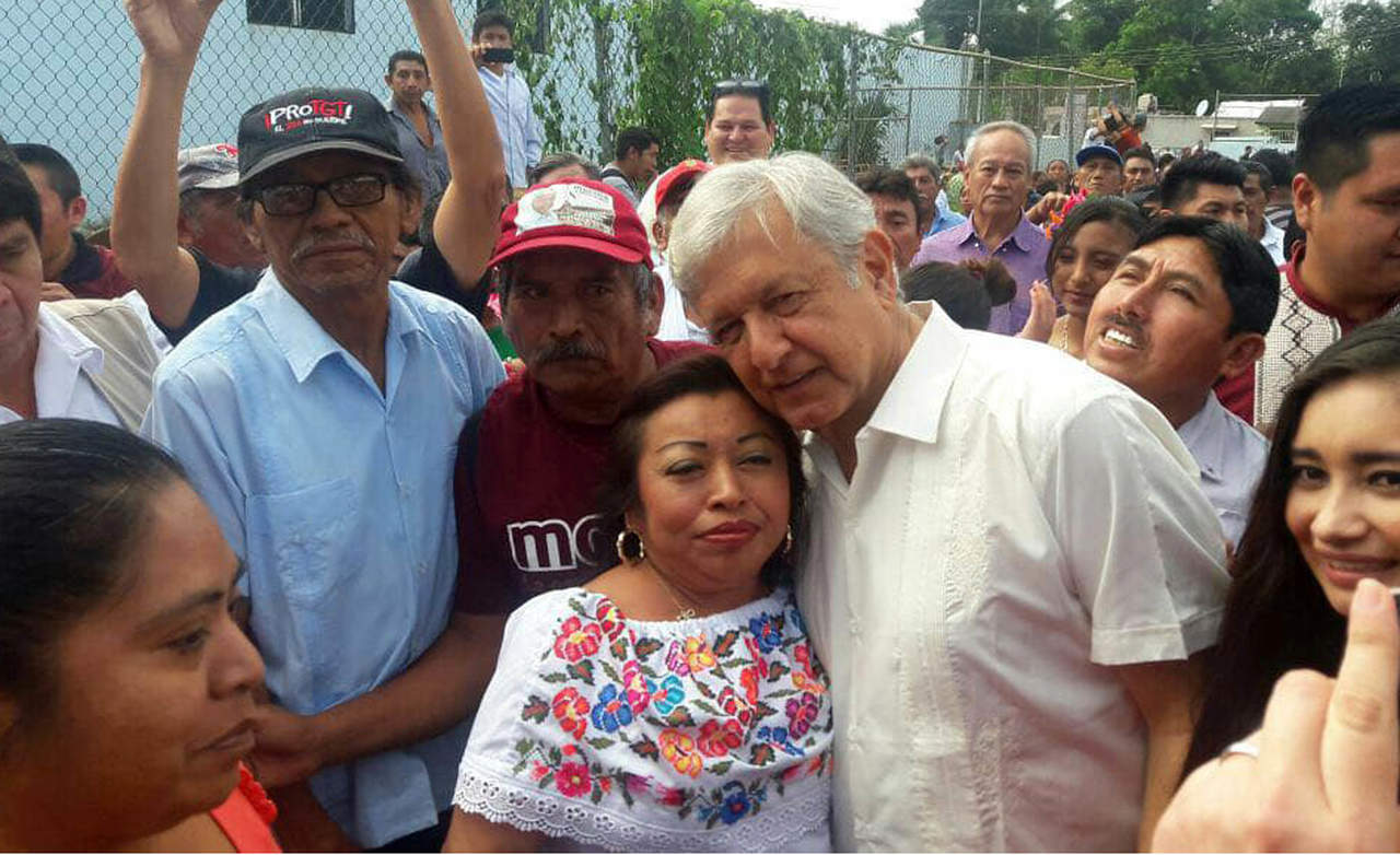 La alianza liderada por el izquierdista Andrés Manuel López Obrador ganaría las elecciones presidenciales en México de 2018 con el 42 % de los votos, según reveló hoy un sondeo de la encuestadora Parametría. (EL UNIVERSAL)
