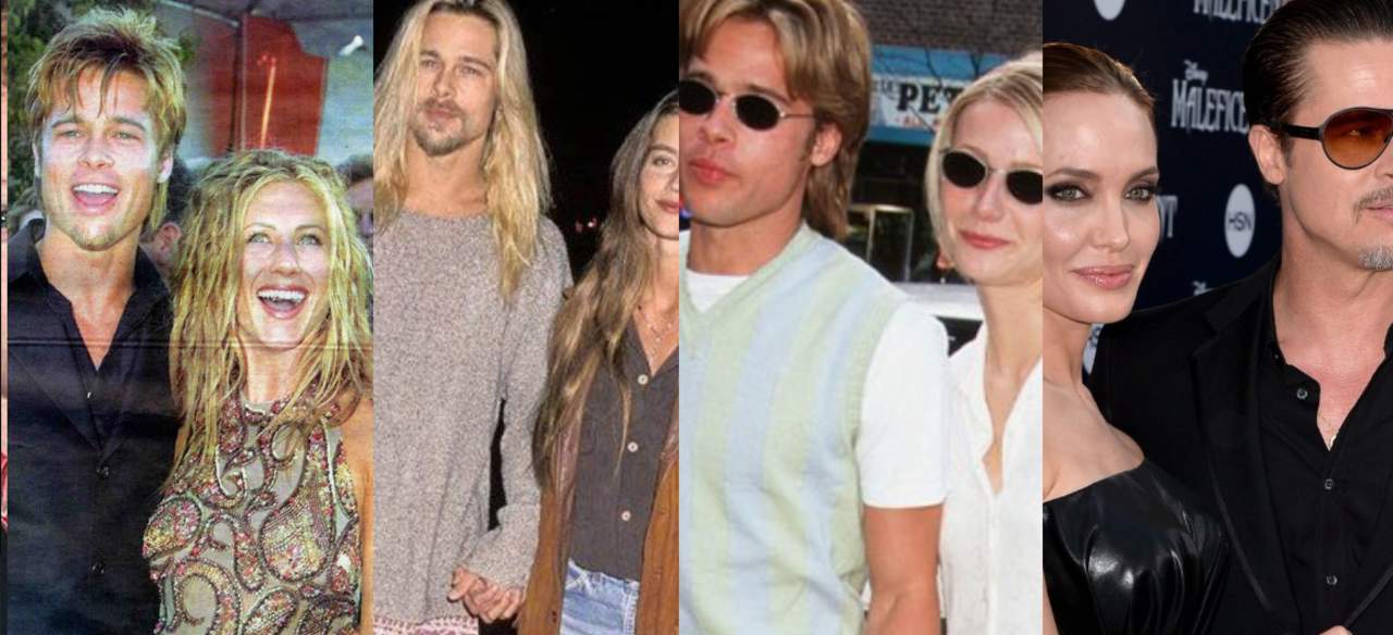 A Brad Pitt le gusta parecerse a sus parejas?