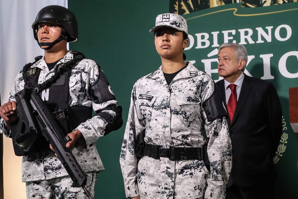 Pide CNDH a AMLO mando civil para Guardia Nacional