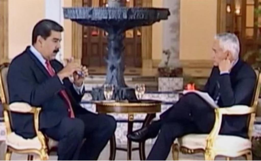 Recuperan entrevista de Ramos a Maduro