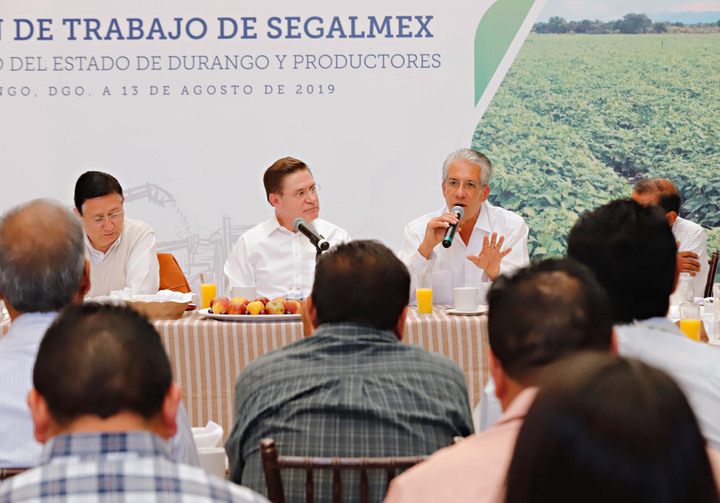 Ratifican Gobierno del Estado y SEGALMEX apoyos a productores