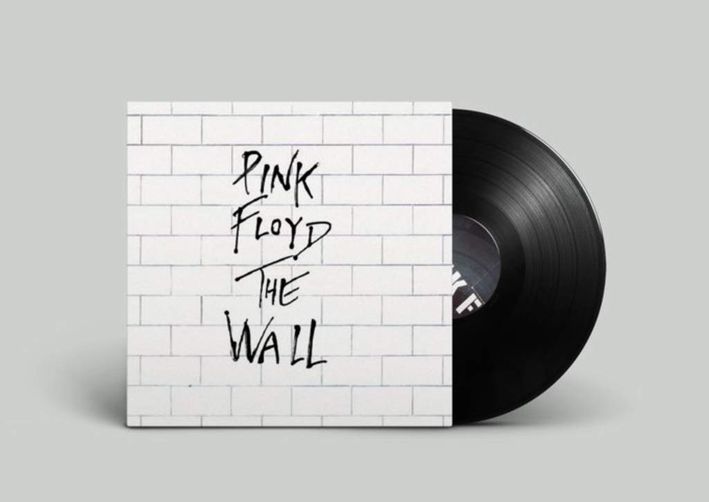 Libreta cuaderno Disco vinilo Single Pink Floyd The Wall