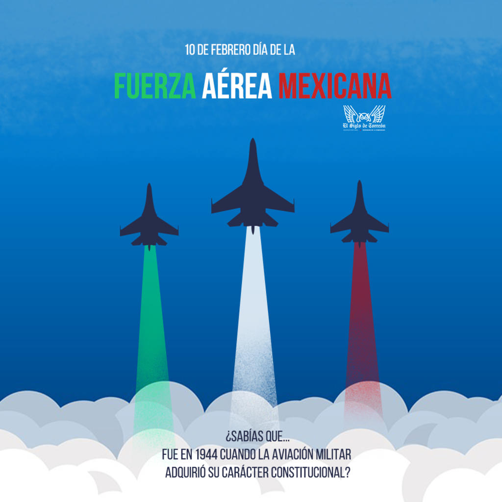 1944 Creación De La Fuerza Aérea Mexicana En Conmemoración Se Celebra Su Día 