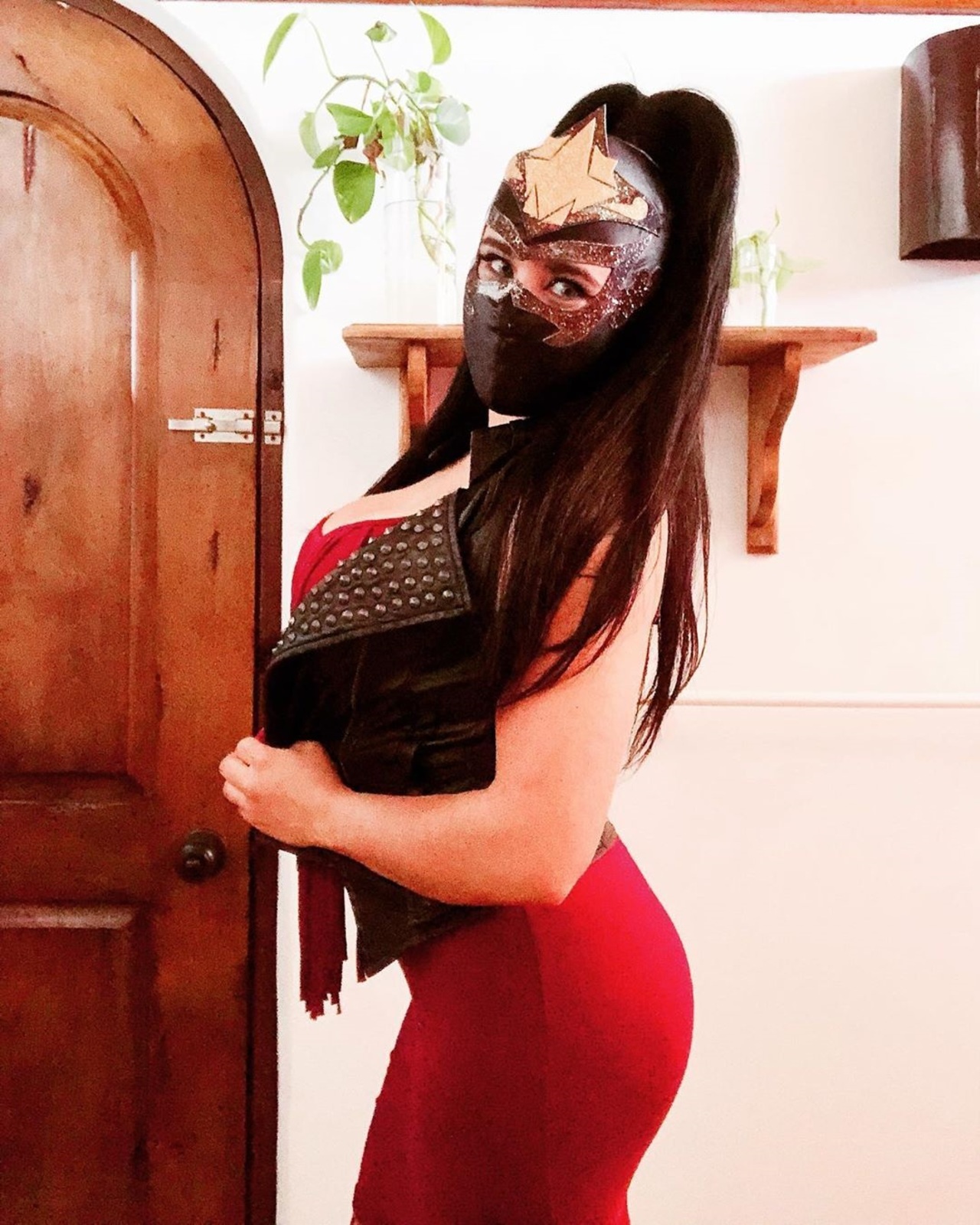 Mystique luchadora mexicana