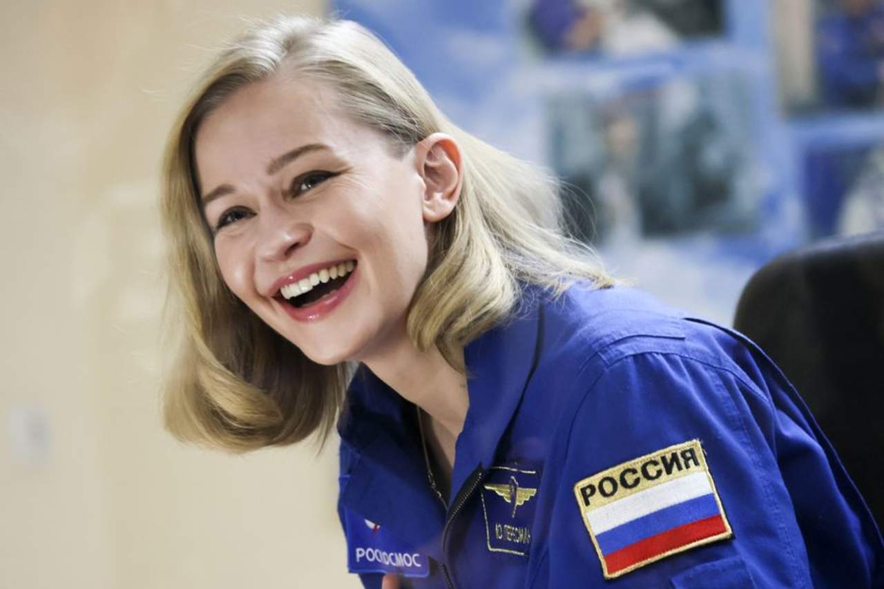 Yulia Peresild, una estrella en el espacio