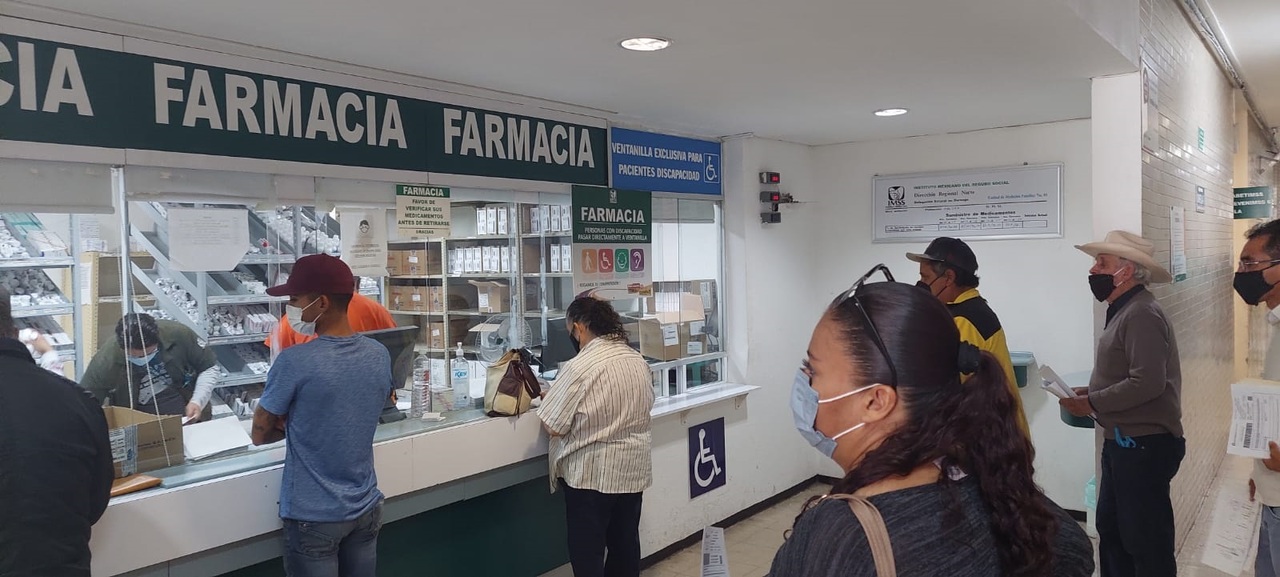 Desabasto de medicinas no llega al 10% en el IMSS
