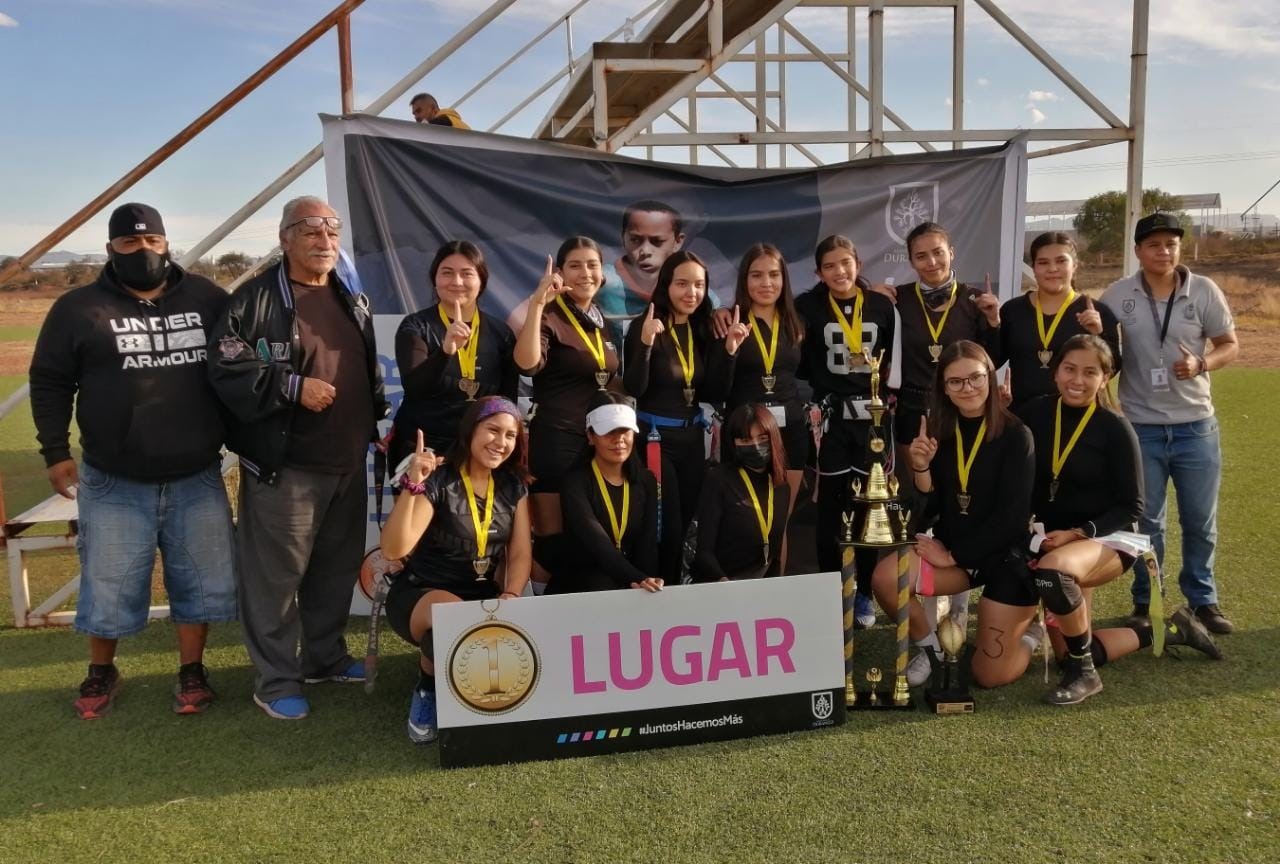 Se corona Golden Eagles en Liga Femenil 'Flag Durango'