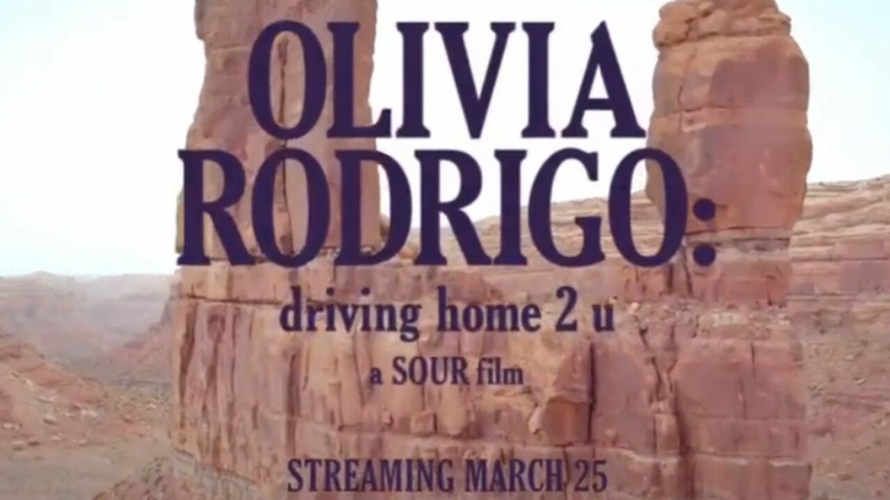 Olivia Rodrigo: driving home 2u, llega a Disney+ el 25 de marzo