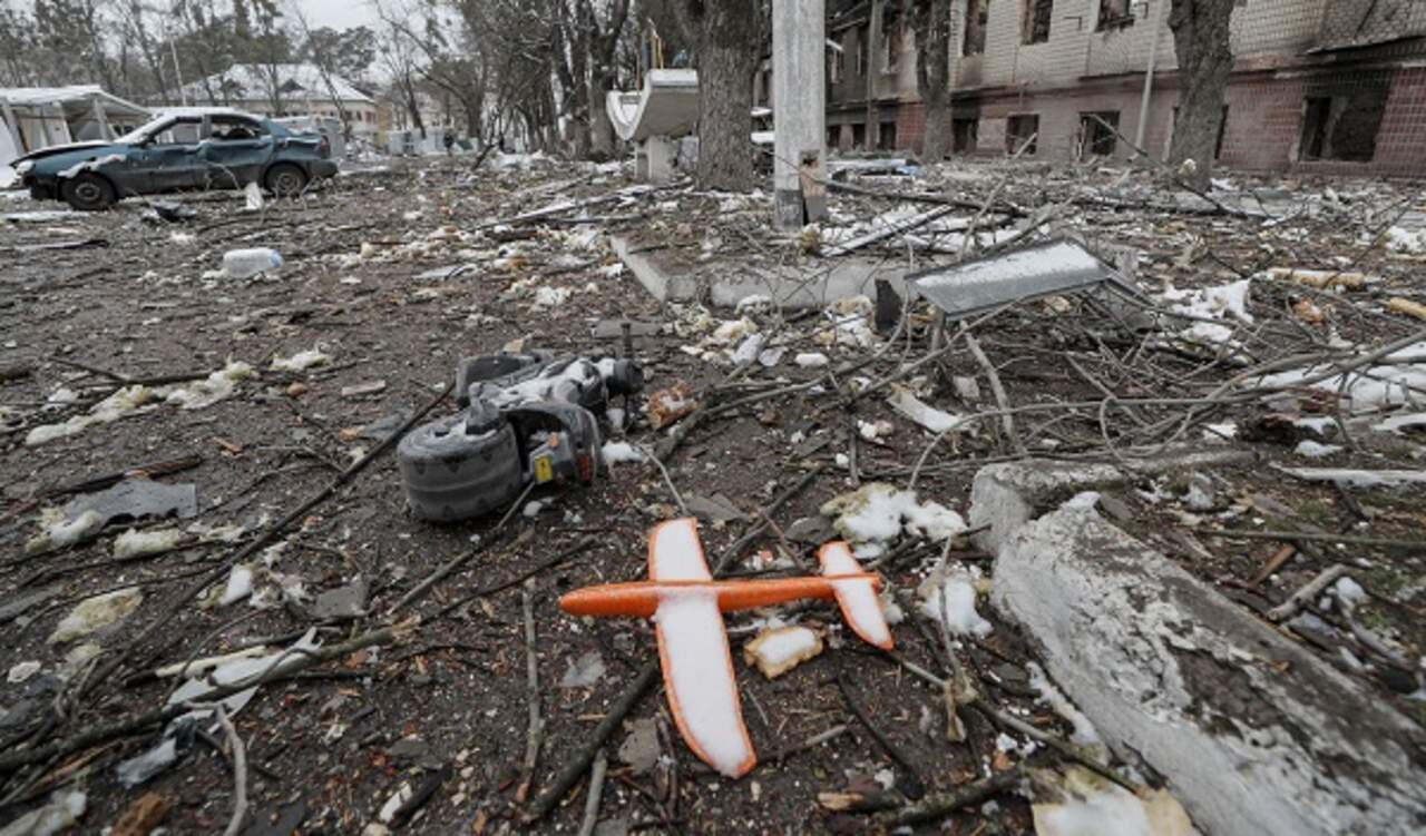 Bombardeo De Rusia A La Torre De Televisión De Kiev Deja Cinco Muertos