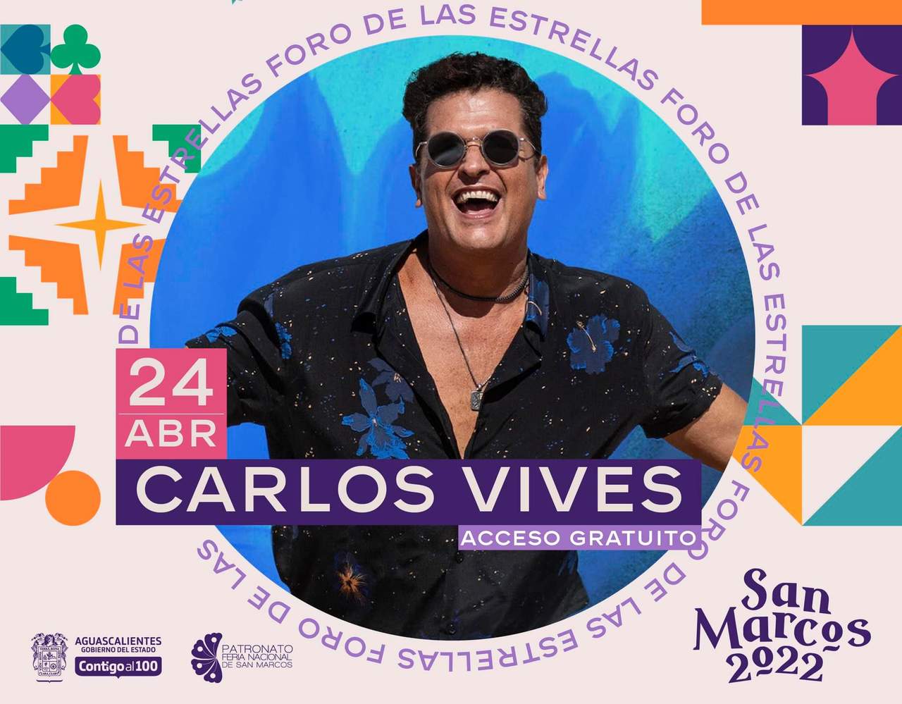 Revelan cartel de Feria Nacional San Marcos 2022