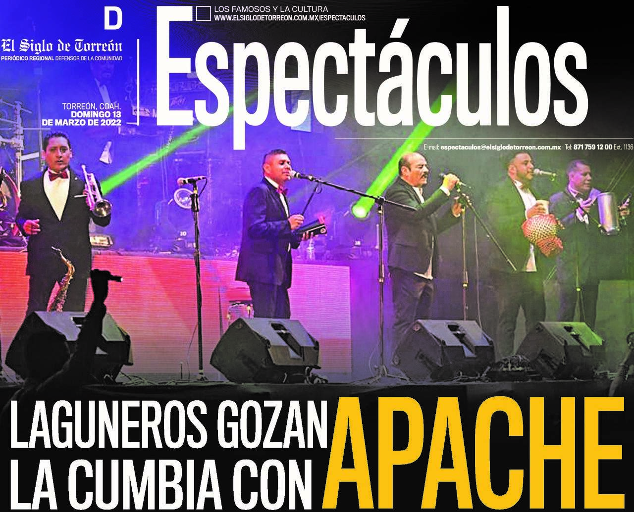 Laguneros gozan la cumbia con Apache