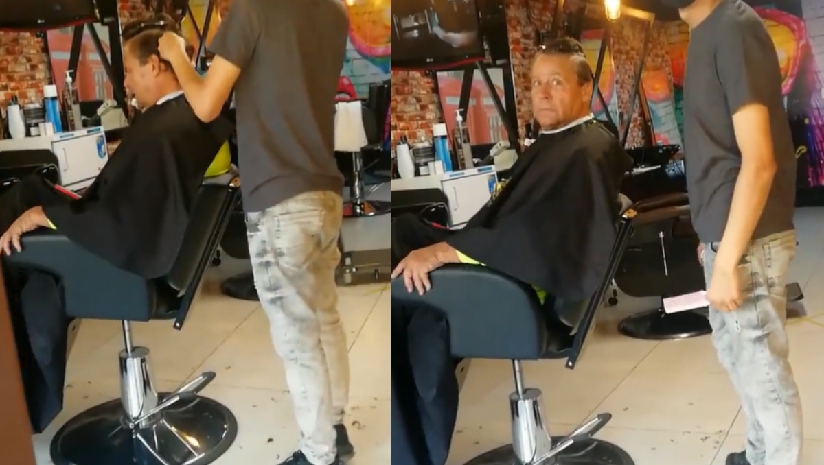 '¿A cuánto el corte así de cu...?' Hombre provoca a Alfredo Adame en