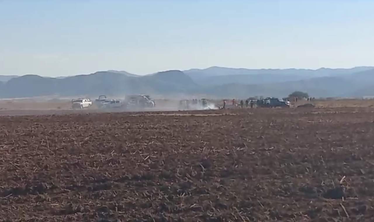 Se desploma avioneta cerca de la Presa Peña del Águila, en Durango