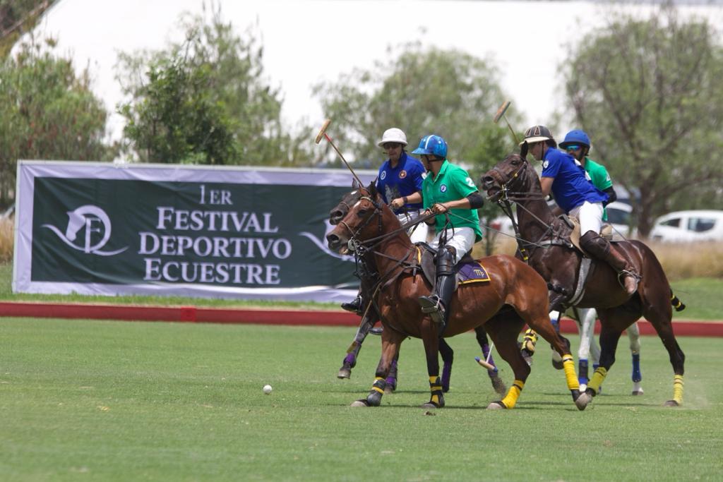 Polo, un deporte de tradición en México que brilla en primer Festival Deportivo Ecuestre