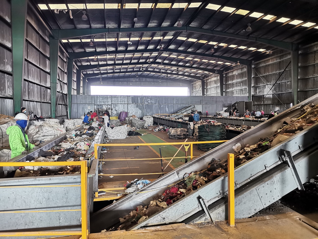Aprovechamiento. El 10% de la basura que se procesa en la Planta de Transferencia de Residuos Sólidos del municipio de Durango es aprovechada para reciclaje.