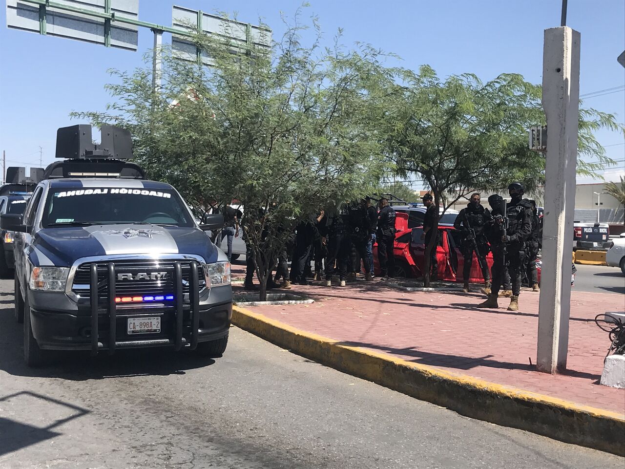 Grupo de Reacción Laguna de Torreón protagoniza persecución con disparos en Gómez Palacio