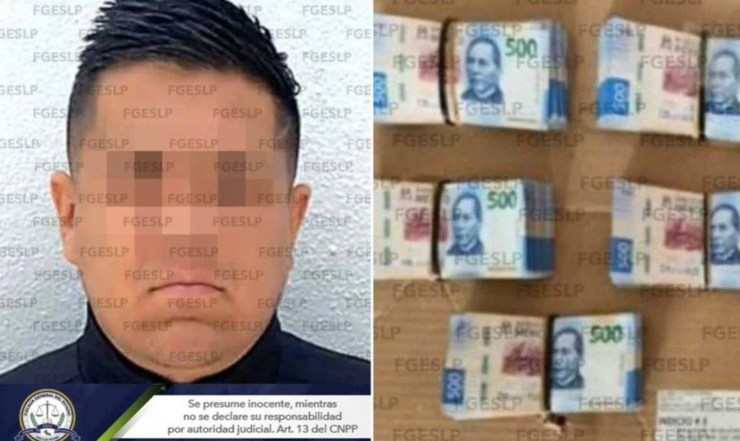 Detienen A Presunto Expolicía De San Luis Potosí Con 245 Mil Pesos