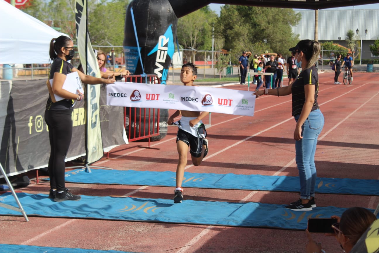 Gran respuesta en Triatlón de la Unidad Deportiva de Torreón