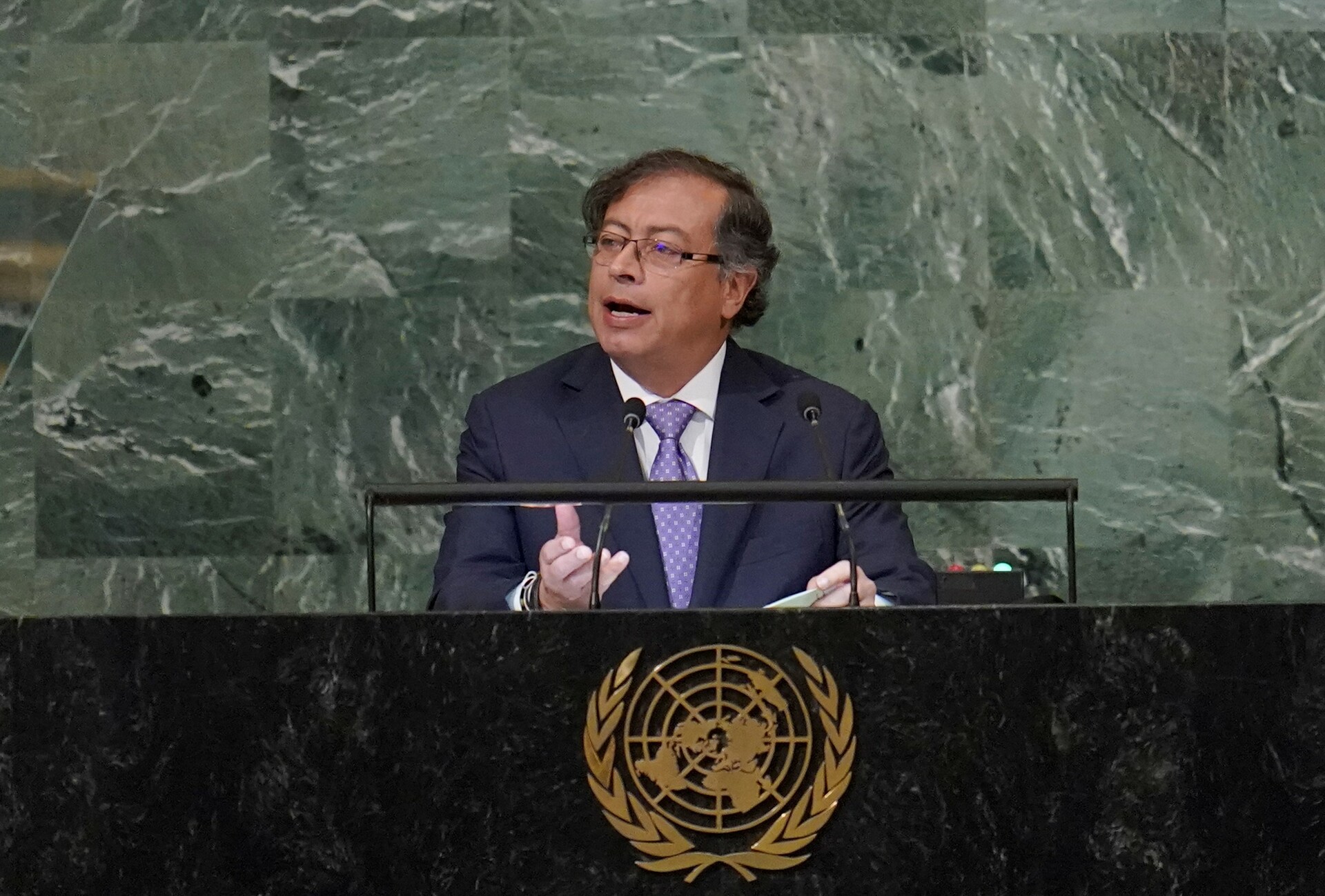 Gustavo Petro denuncia ante la ONU la 'hipocresía' de quienes lucran ...