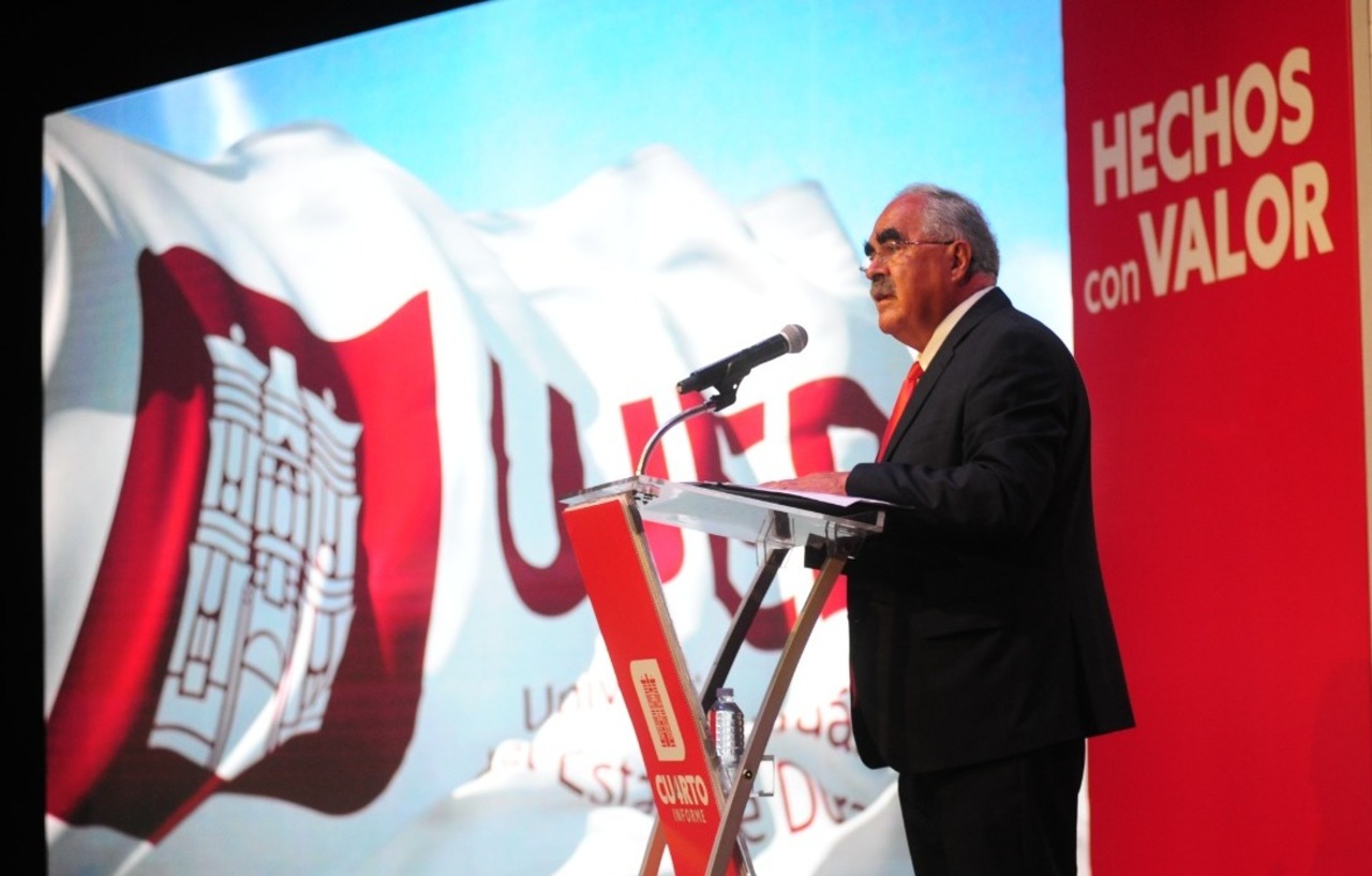 Rector de la UJED rinde cuarto informe de actividades