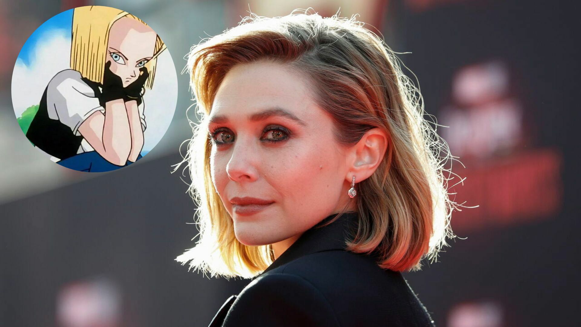 Dragon Ball Z: artista convierte a Elizabeth Olsen en la Androide