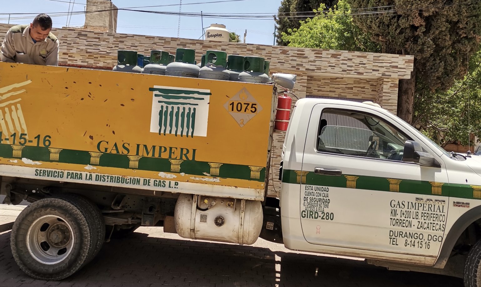 De 632.40 pesos, el precio máximo del gas en Durango