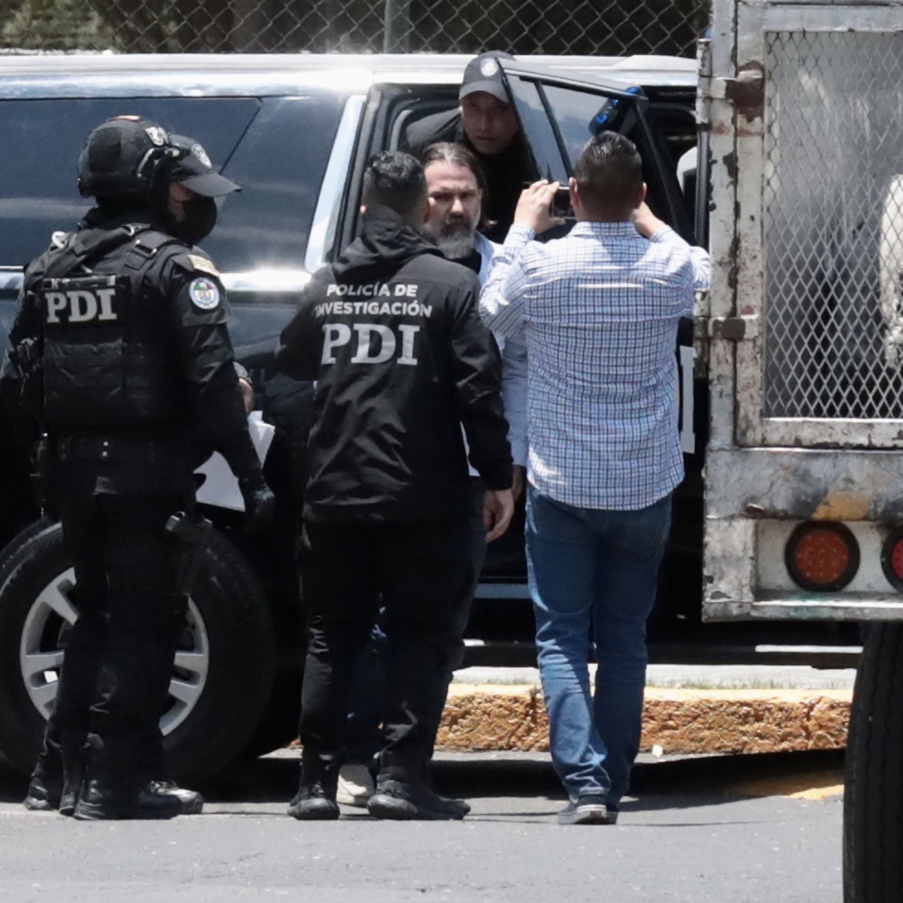 Trasladan a Von Roehrich a la Fiscalía de la CDMX