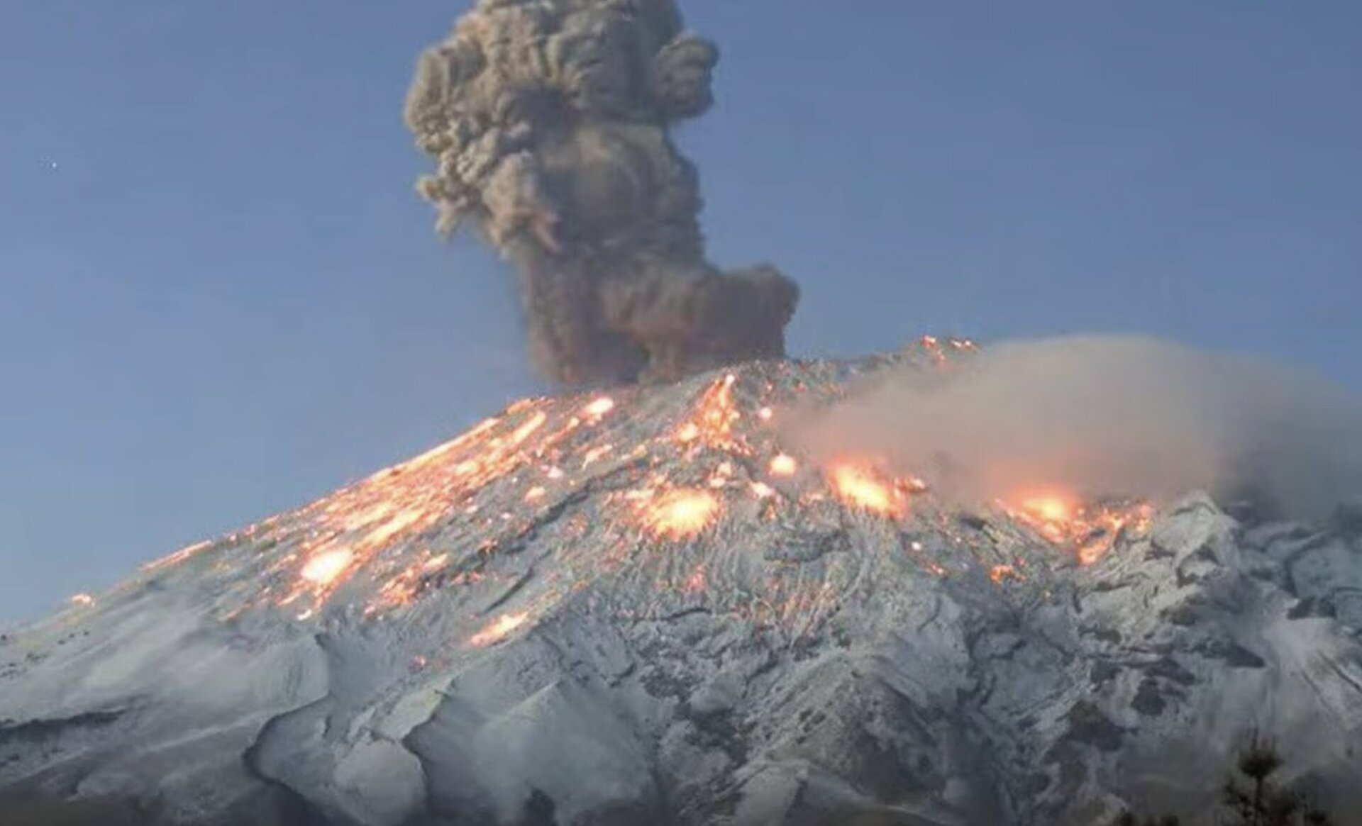 Embajada De EU En México Emite Alerta Por Volcán Popocatépetl