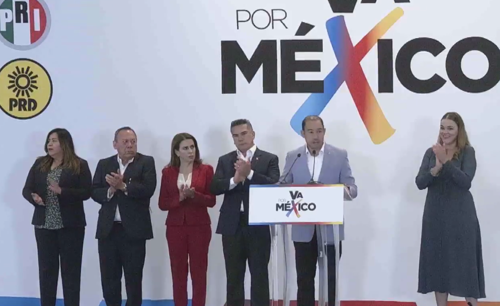 Va por México celebra resultados de elecciones; se dice 'potente' y con