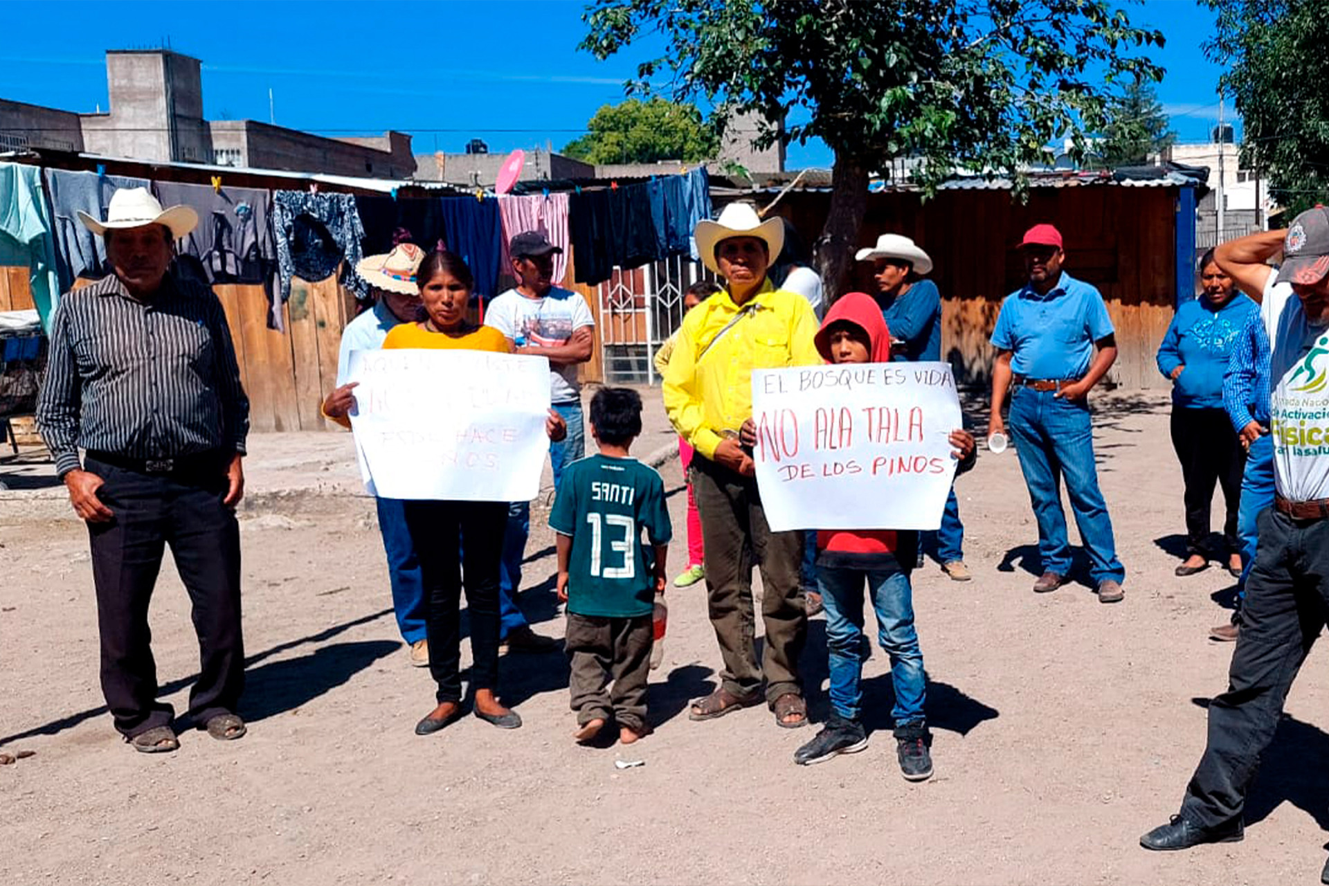 Habitantes de Santa María de Ocotán se niegan a manejo forestal