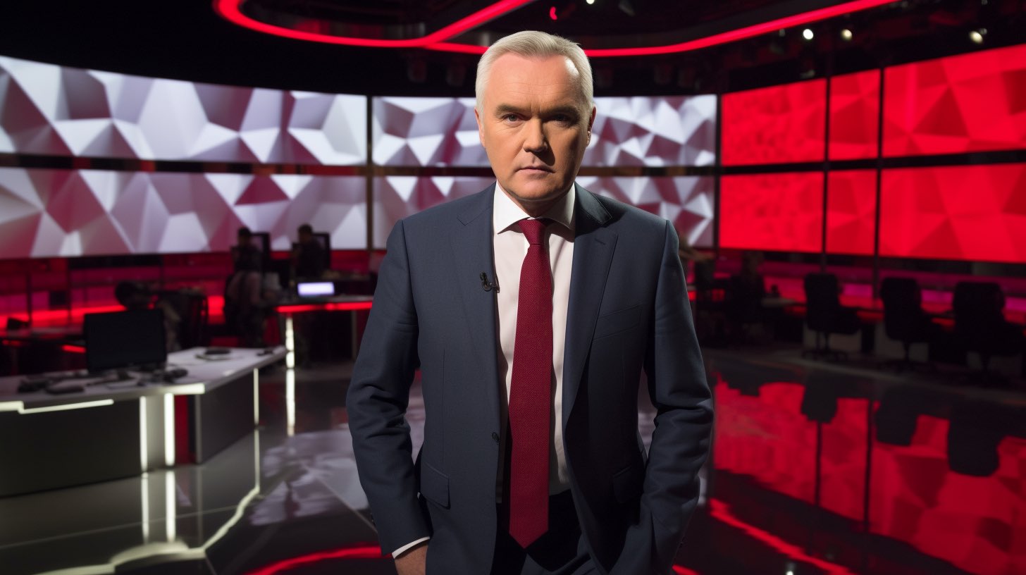 Huw Edwards Es Nombrado Por Su Propia Esposa Como El Presentador De La Bbc Detrás Del Escándalo 6254