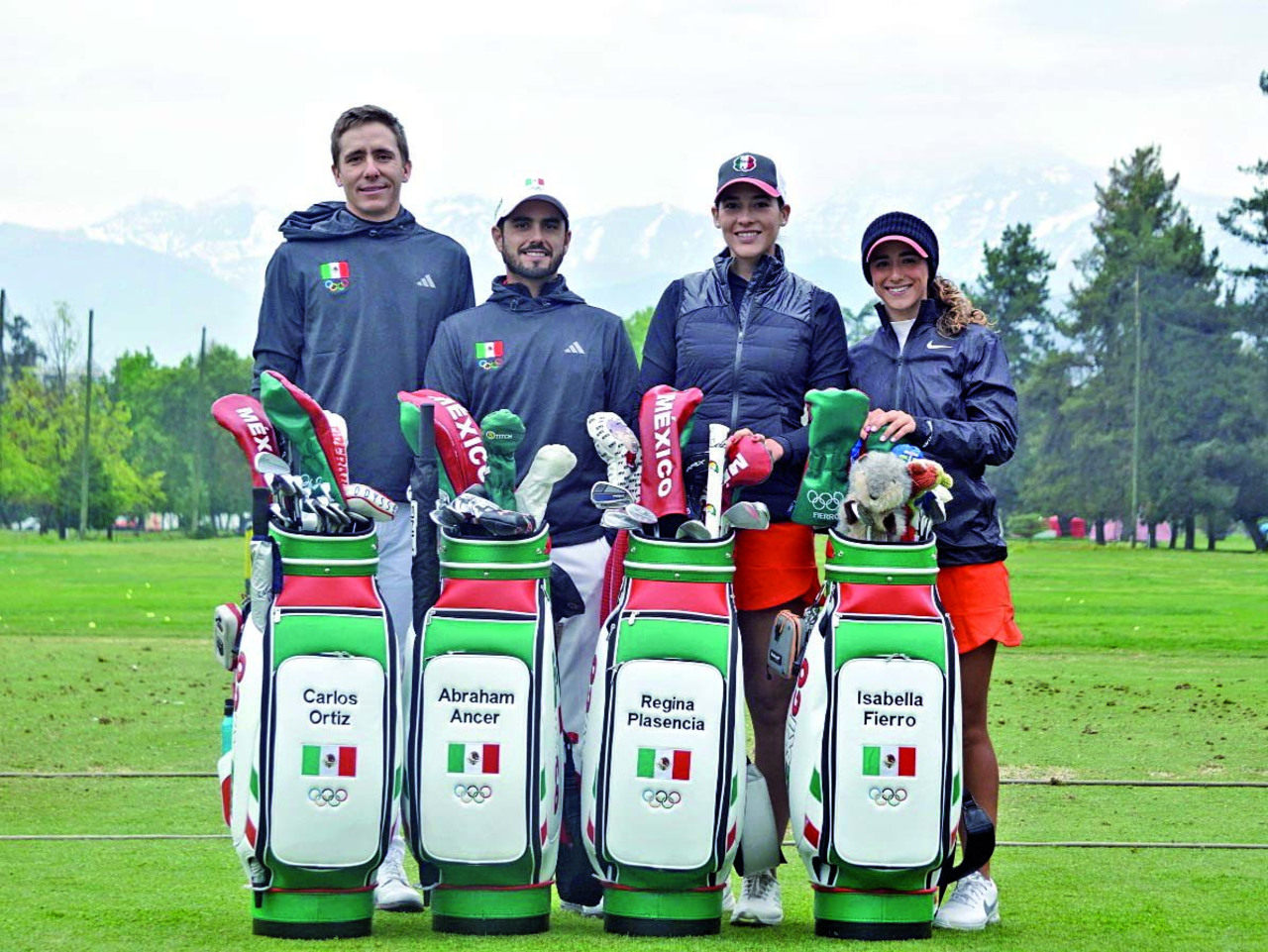 En acción, el golf en los Panamericanos