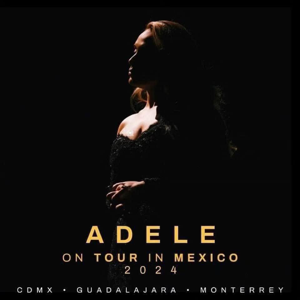 Adele 2024 Mexico Currency Gaynor Sherye