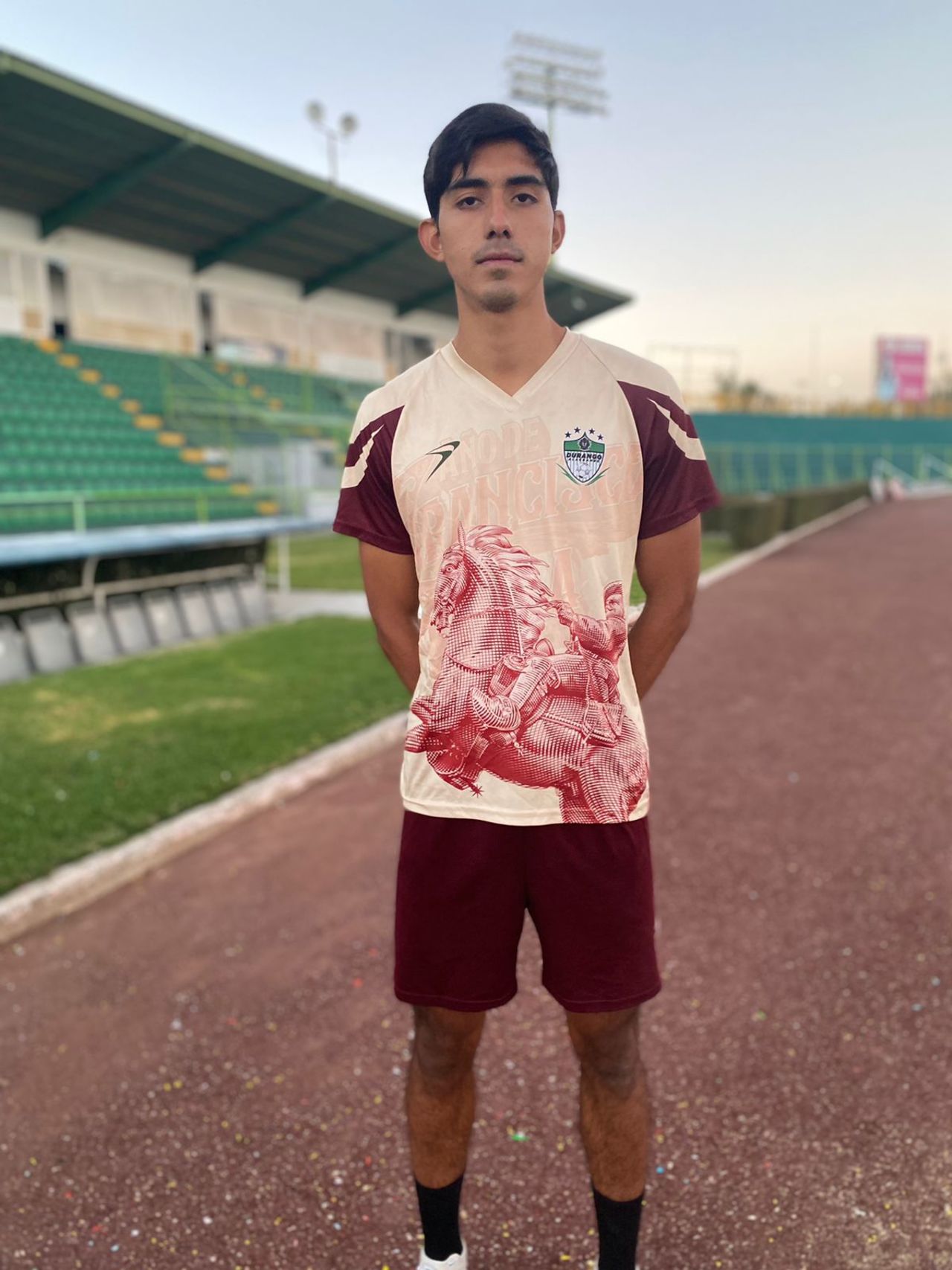 Joven. Luis Ignacio Reyes Adame es un defensor de 21 años de edad.