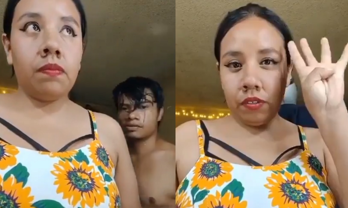 Video Mujer Es Golpeada Por Su Pareja En Plena Transmisión En Vivo