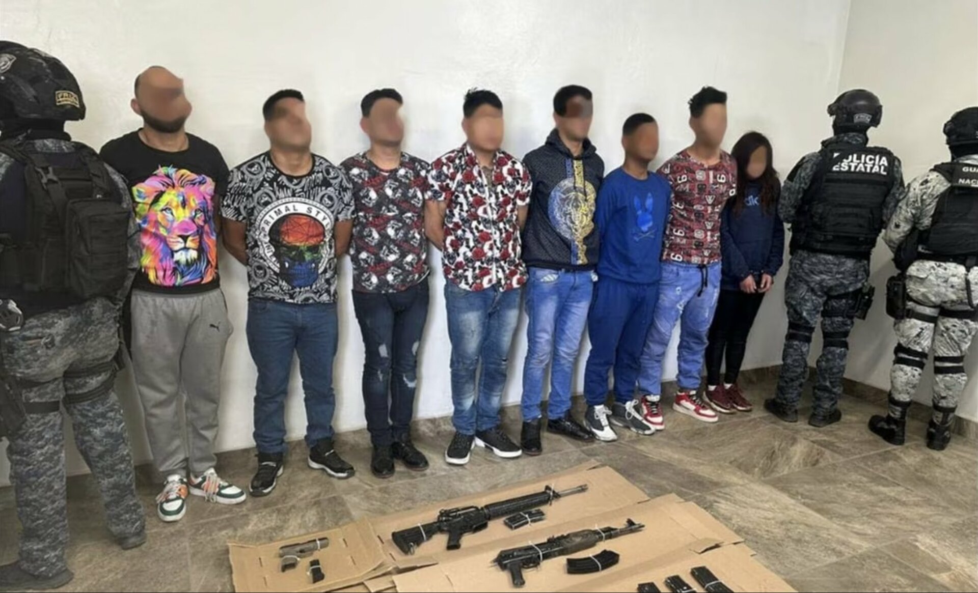 Detienen A 8 Presuntos Integrantes Del Cjng En Guadalupe Zacatecas