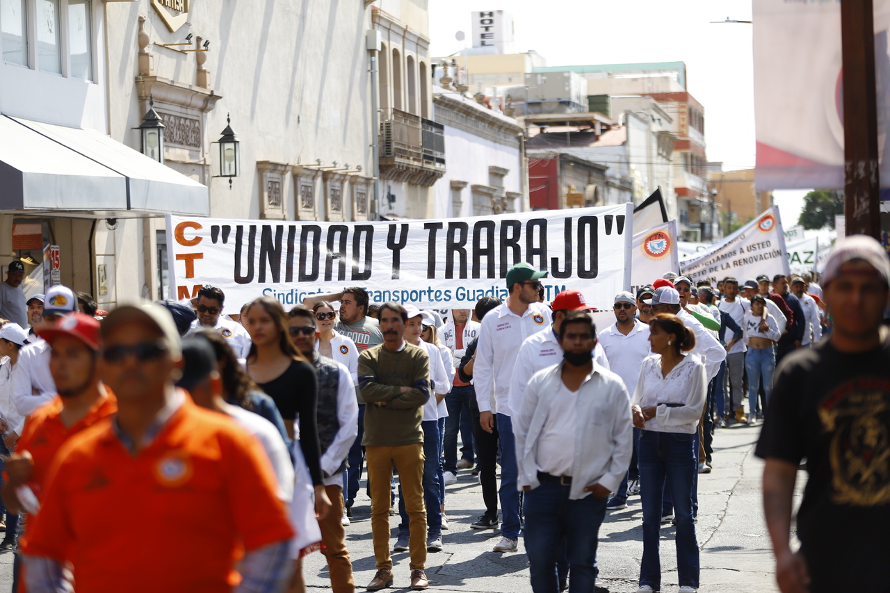 Marcharán 20 mil trabajadores en la ciudad de Durango