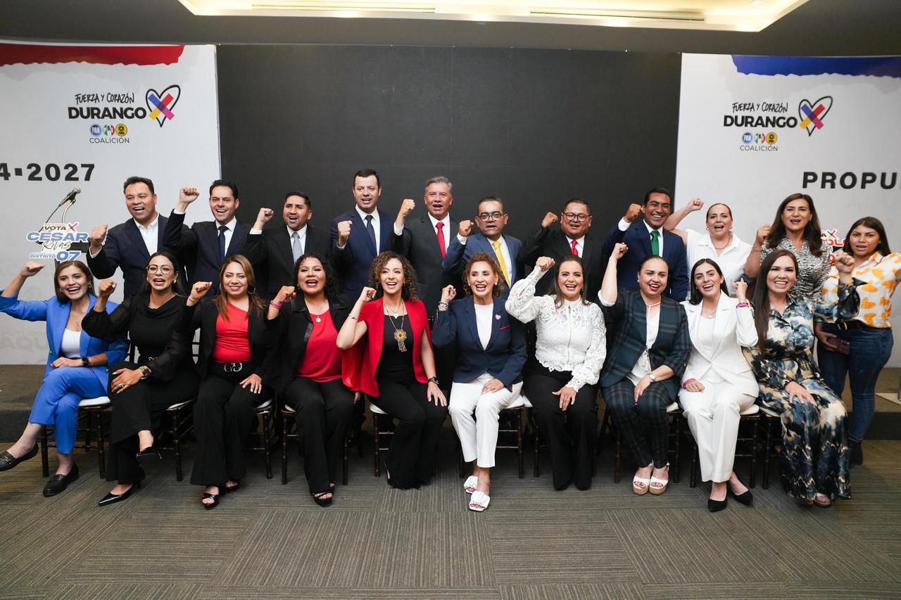 Presentan Agenda Legislativa De La Coalici N Fuerza Y Coraz N Por Durango