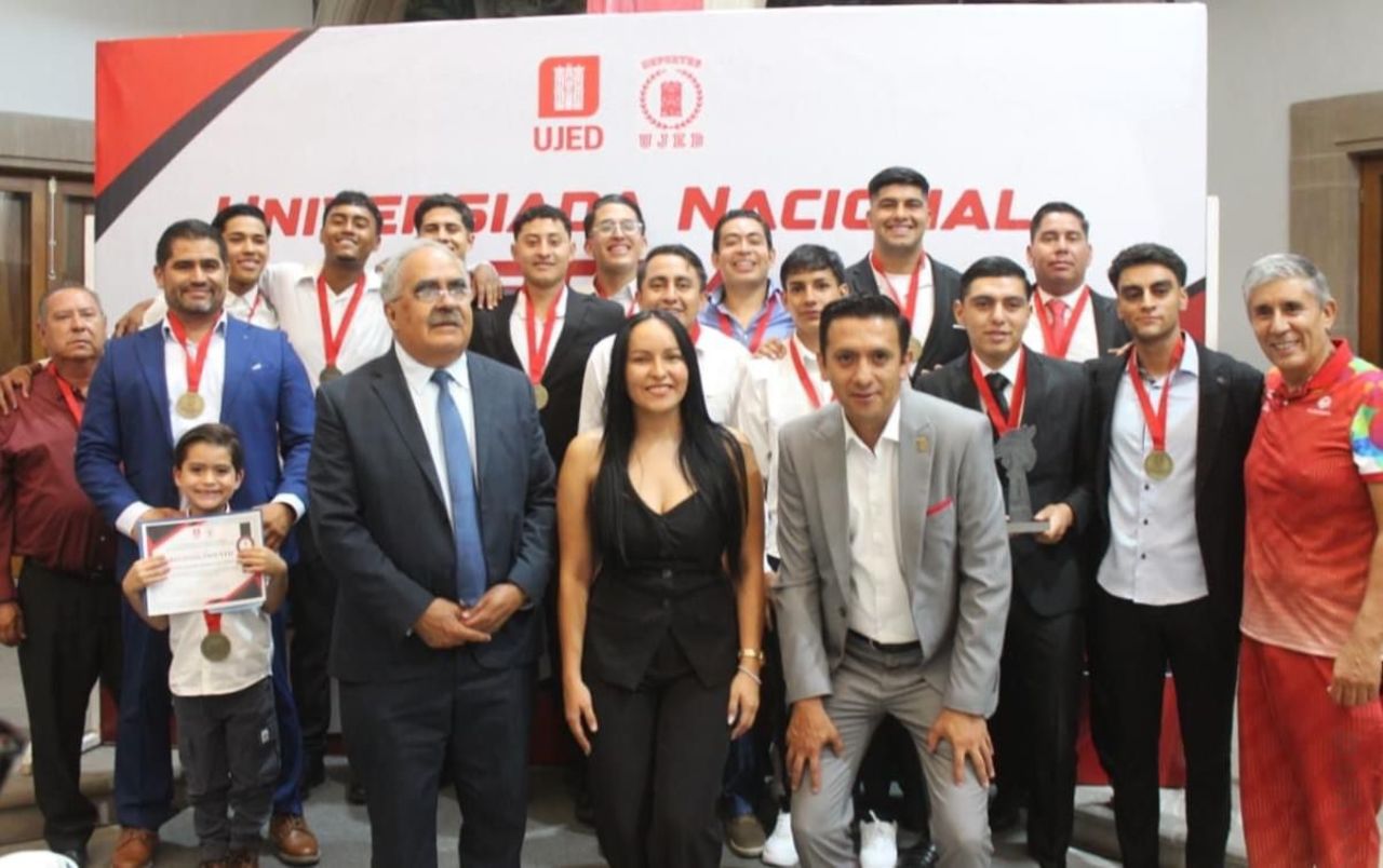 Reconoce el Rector de la UJED a los deportistas que obtuvieron medalla ...