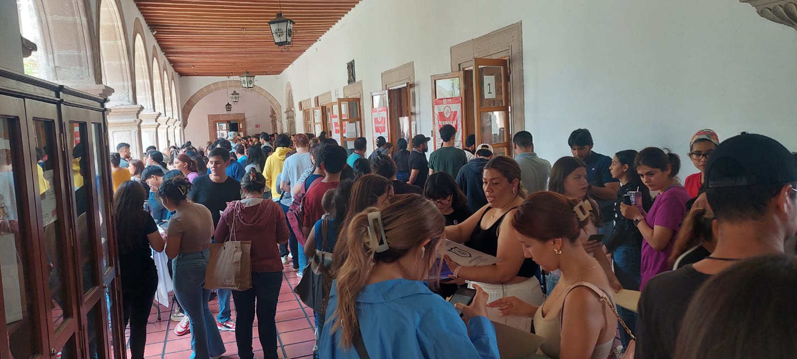 Hasta el último día, se inscribieron los de nuevo ingreso en la UJED