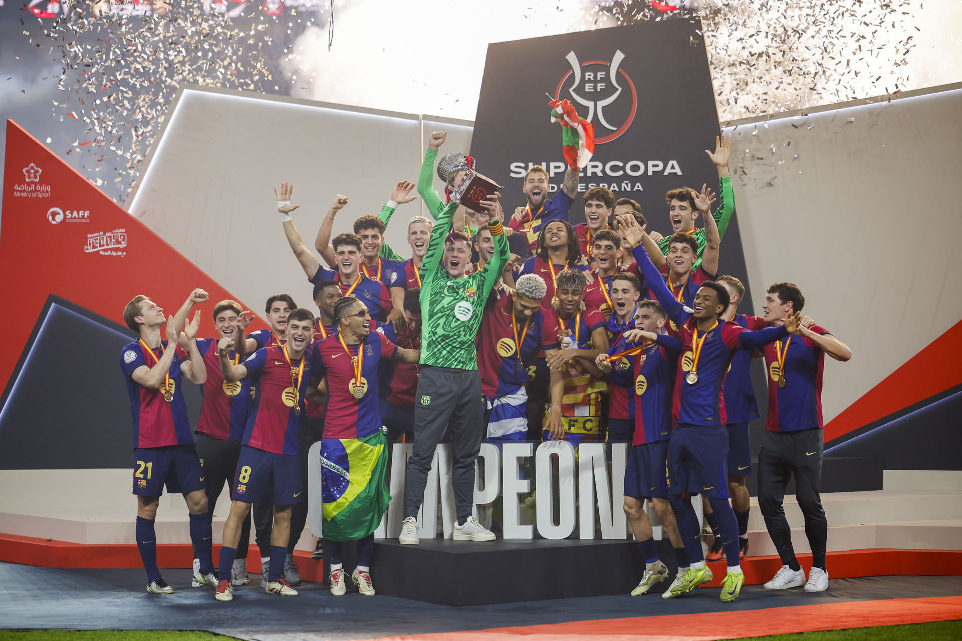 El Barça llega a la cita en calidad de campeón de la Supercopa de España.