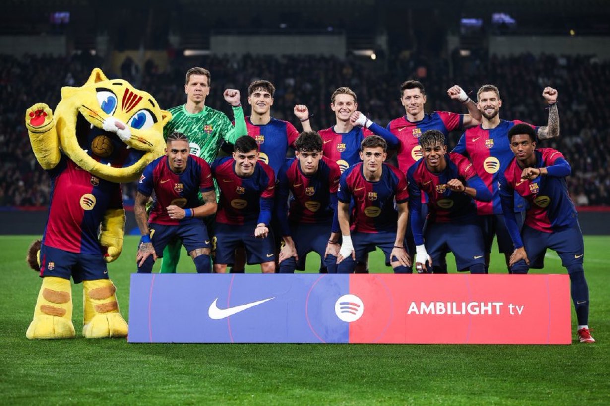 Este fue el XI titular que se llevó los tres puntos y el liderato a casa.