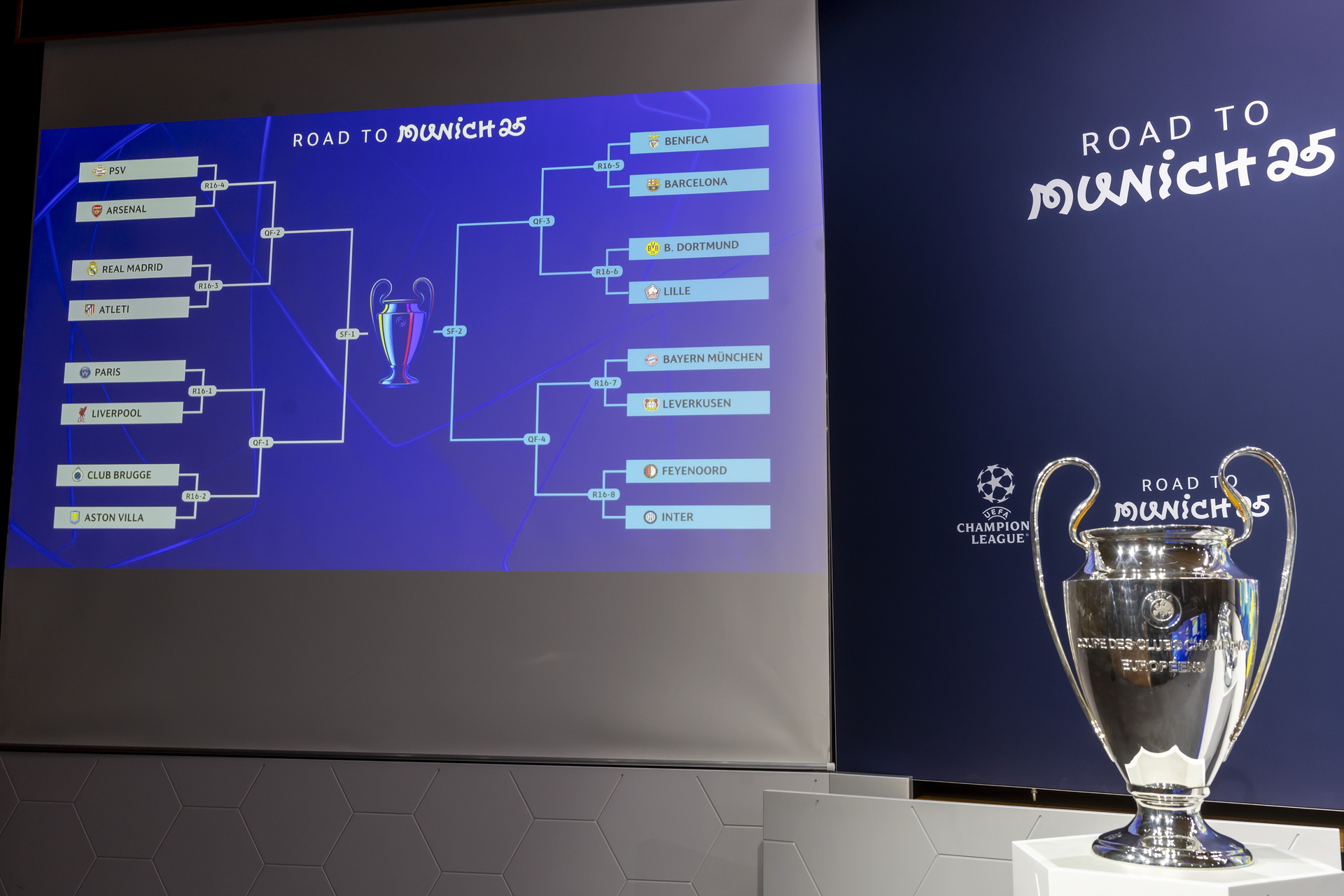 Así quedaron las llaves de los octavos de final.
