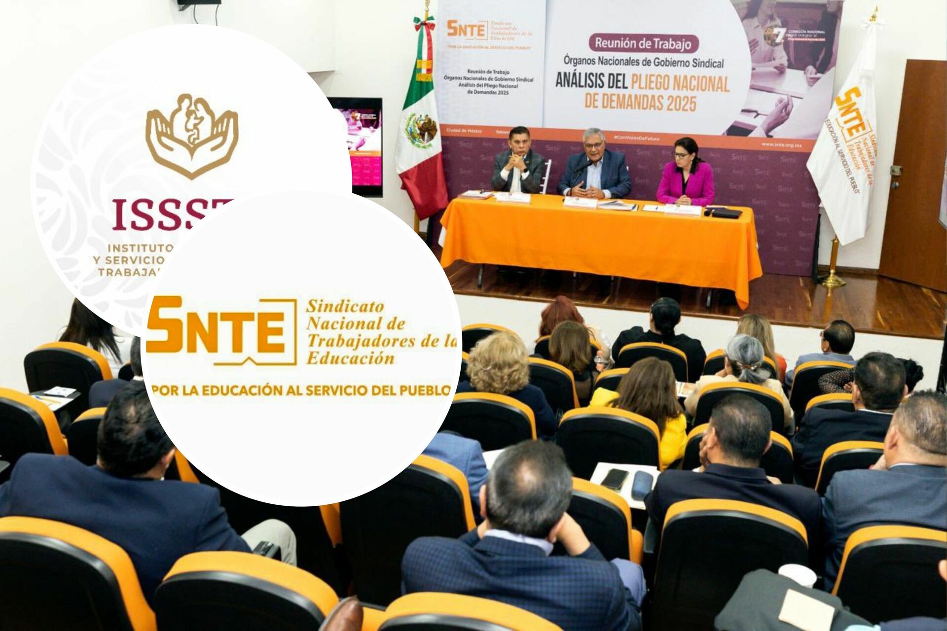 SNTE alista pliego de 290 demandas, entre ellas revisión a Ley del ISSSTE